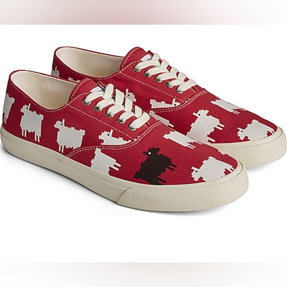 Sperry Shoes Warm Wonderful X Sperry Cloud Cvo Sneakers Dianna Red
